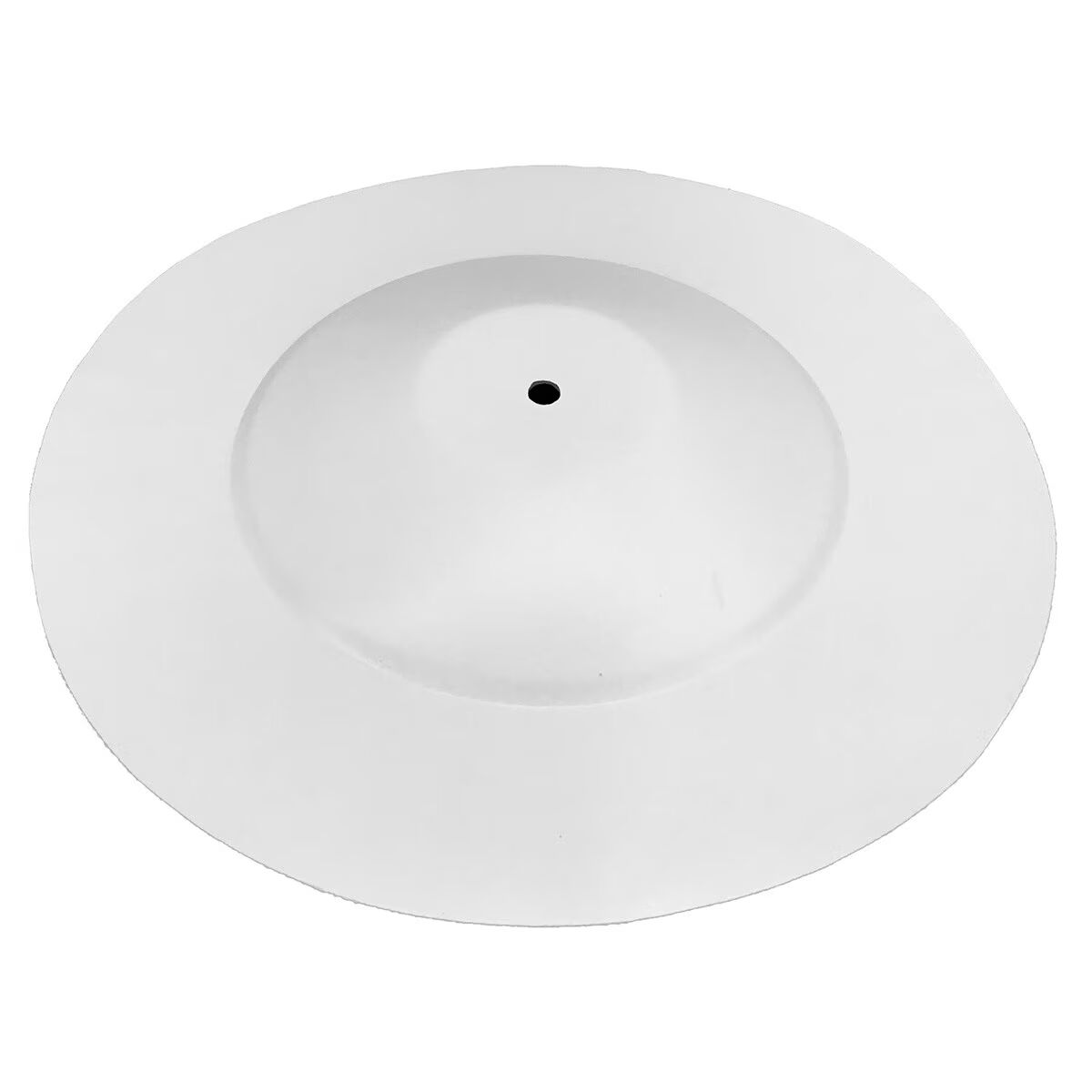 Round White GAF E Guard TPO