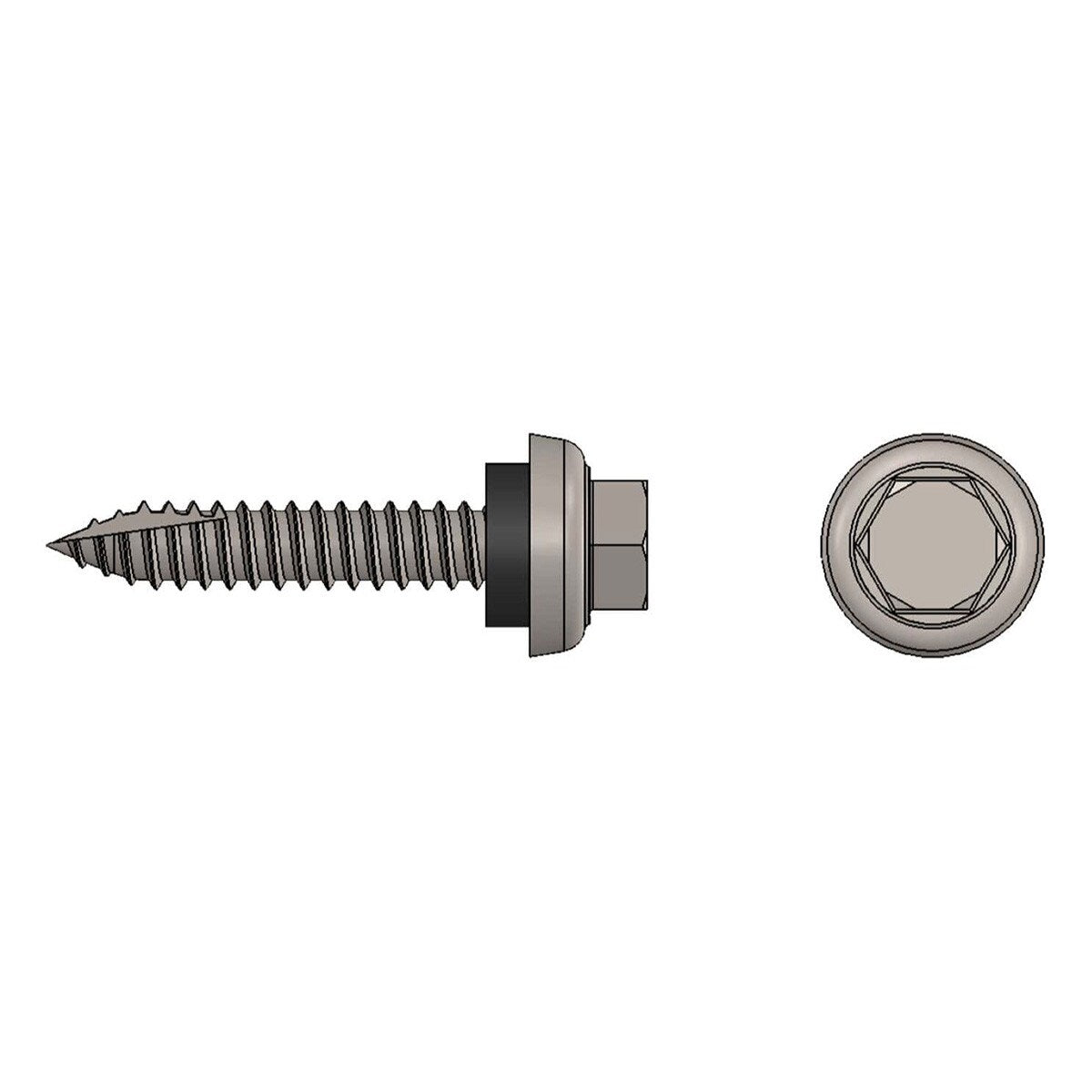 S-5! 14 x 1.5" Metal to Wood Screw