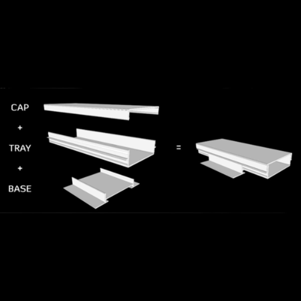 Unirac ES10812 EcoTray TRAY 96"