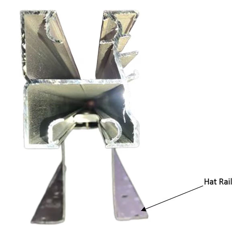 Kinetic Solar KAGM-H1TK 6 Module Hat Rail Topper Kit - Set of 4
