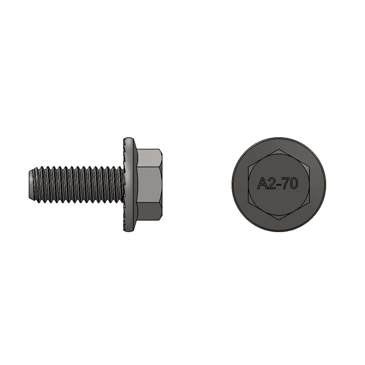 S-5! M8 Flange Bolt 16mm
