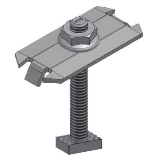 Unirac 302029C, SolarMount Bonding Mid Clamp, DK, Stainless Steel, 20 pack