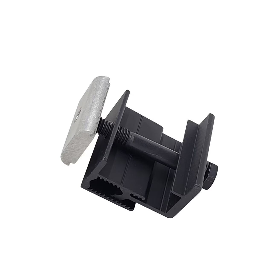 KEC40-BM Kinetic Solar Black End Clamp  Adjustable from 32-50mm