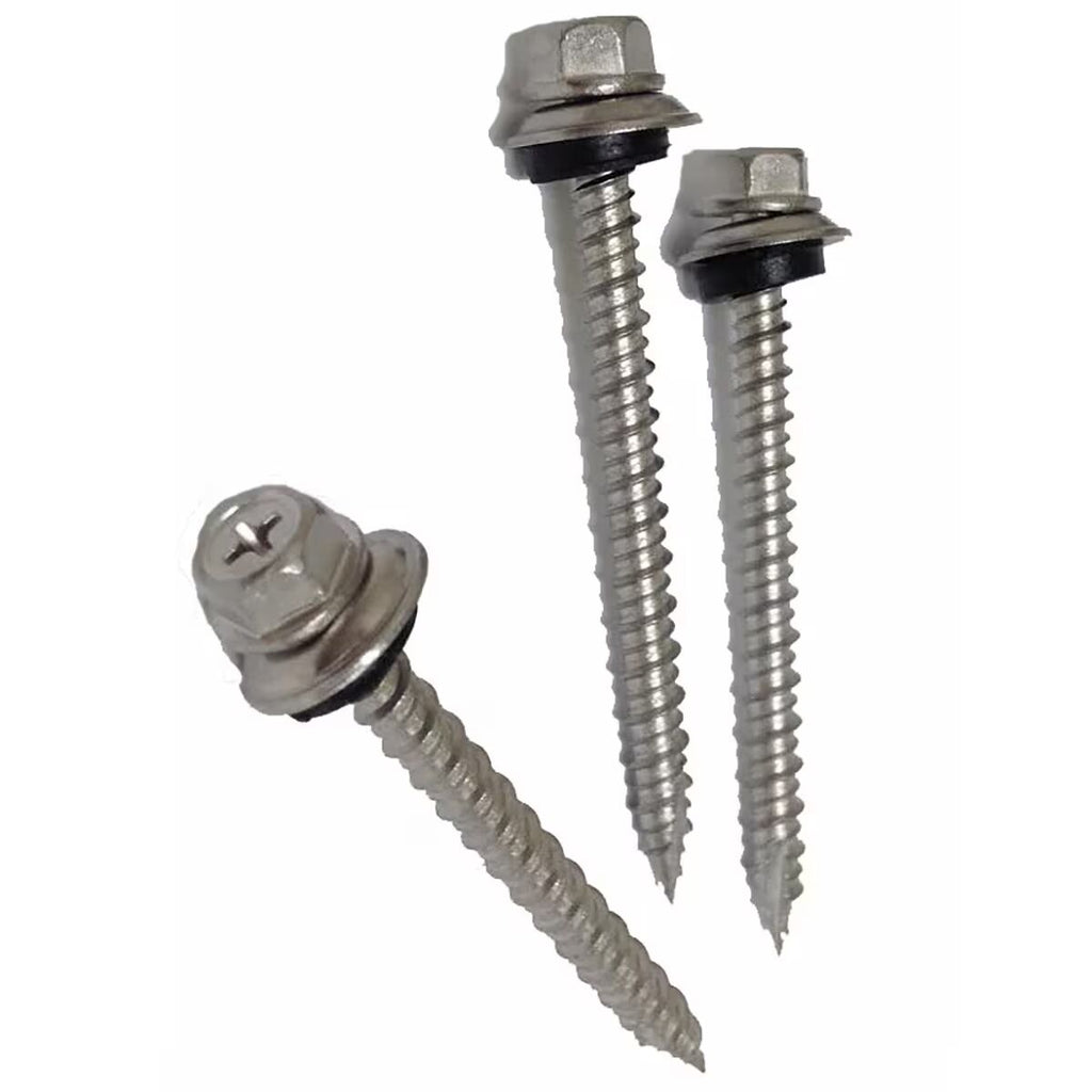 Roof Tech RT2-04-SD5-60 5x60mm Wood Screws, 100Pack